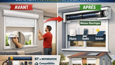 Comment motoriser un volet roulant manuel : fonctionnement, compatibilité et installation